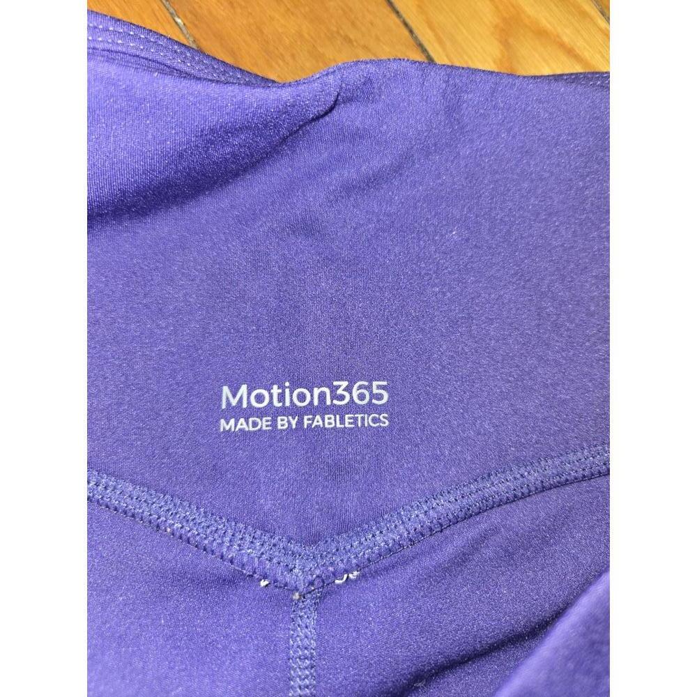 Fabletics Motion365 Purple Leggings - Picture 2 of 4